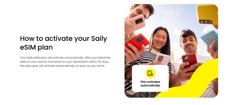 Saily app