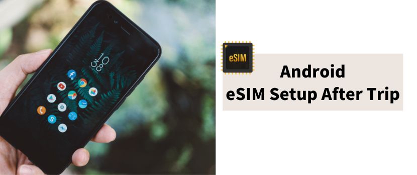 Android eSIM Setup After Trip