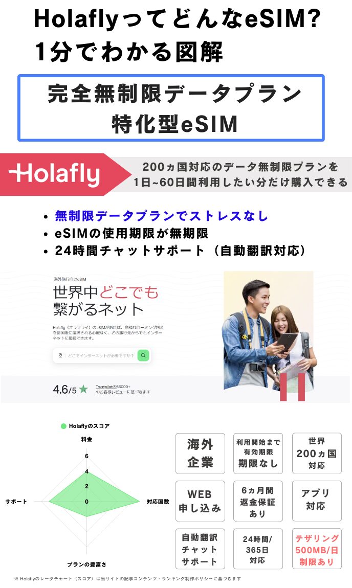 Holafly 基本情報