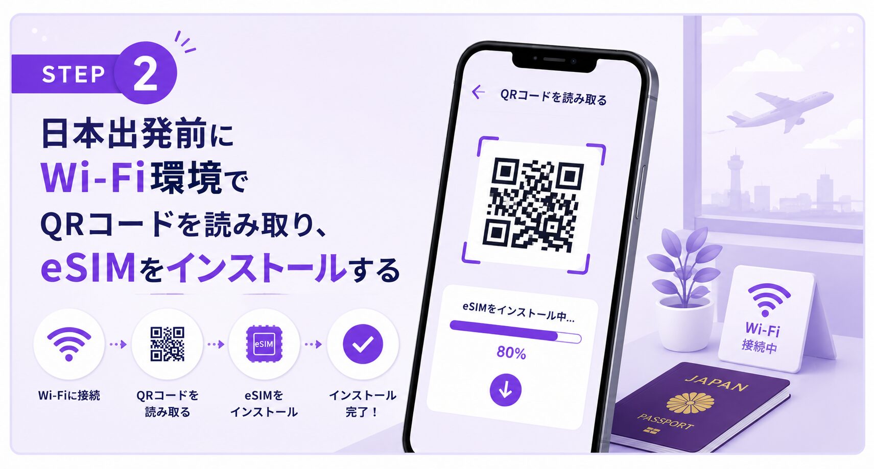 韓国におすすめのesimを購入から設定するまでのSTEP2