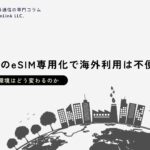 専門家コラム iPhone17のeSIM専用化で海外利用は不便になる？旅行者の通信環境はどう変わるのか