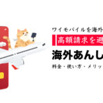 ワイモバイル 海外ローミング