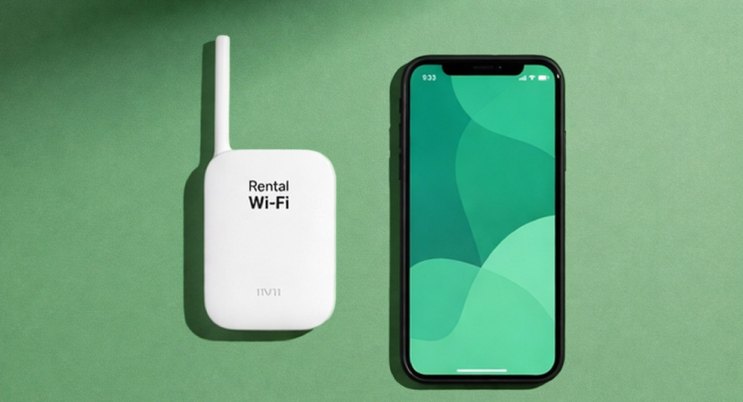 レンタルWi-Fiとスマホ