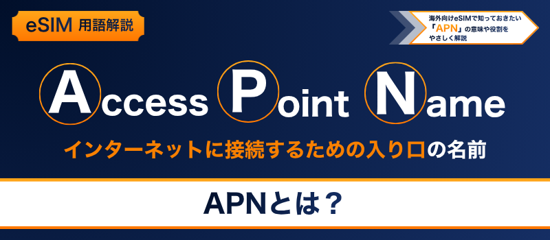 用語解説 APN インフォグラフィック 1