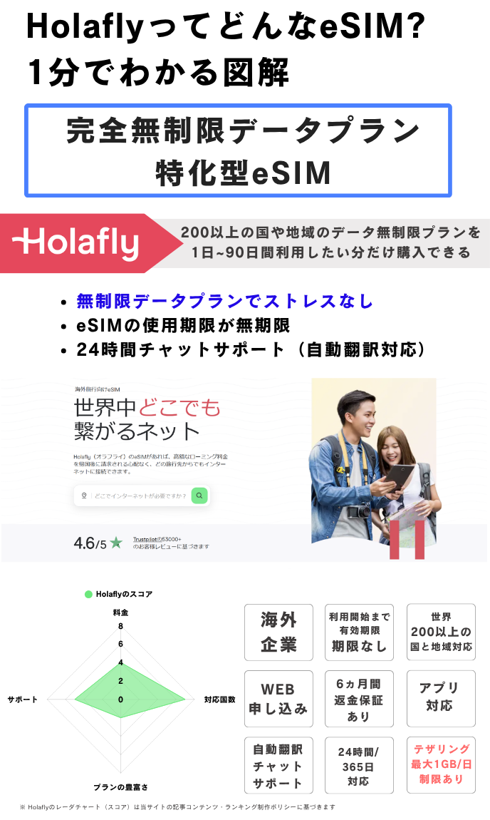 Holafly 基本情報